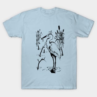 Grey Heron T-Shirt